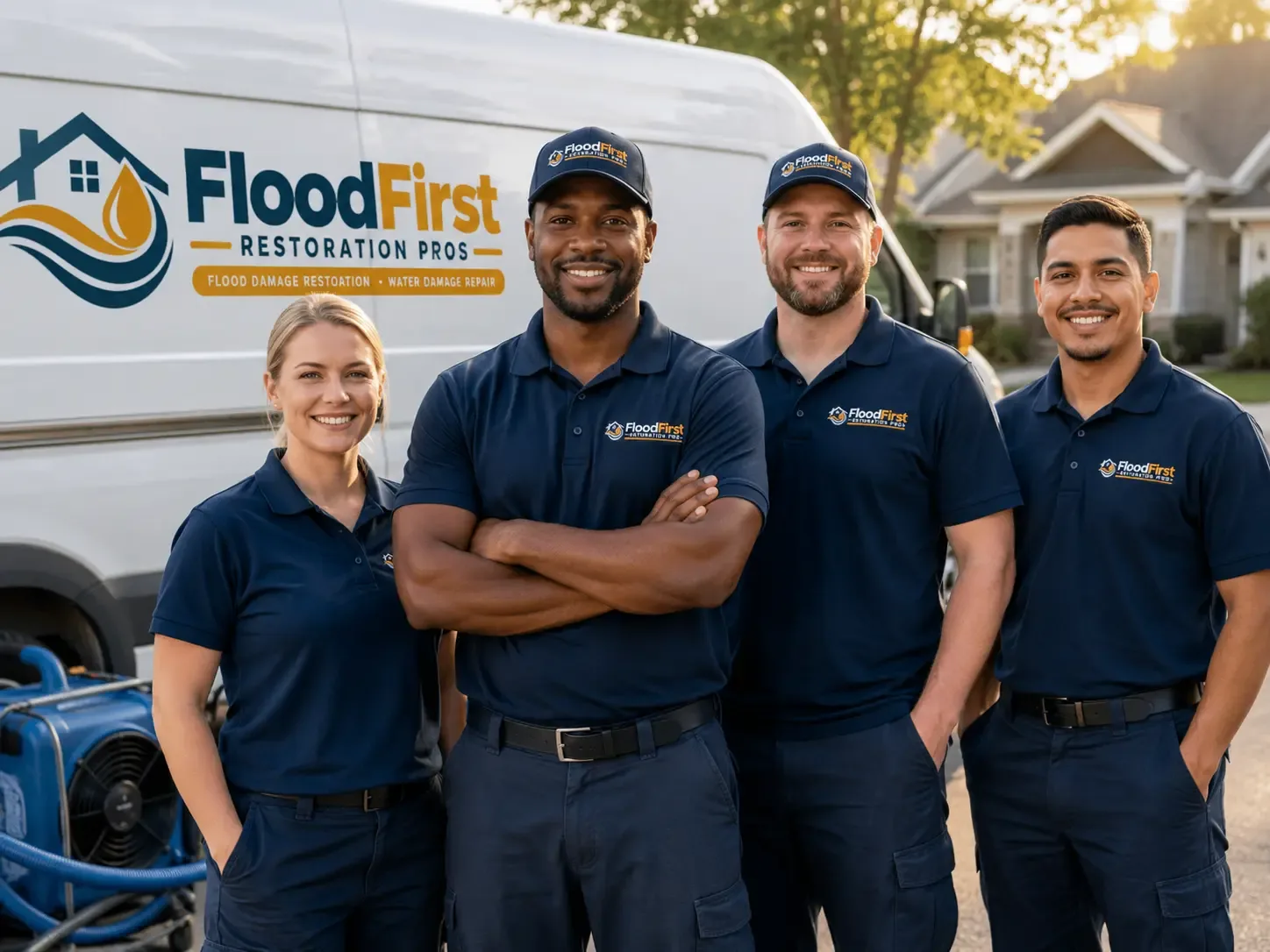 Flood Damage Restoration company in New Freeport, PA